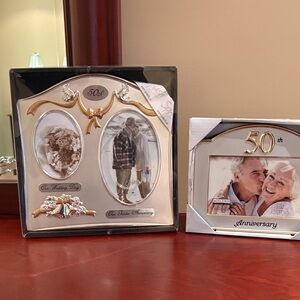 Golden Anniversary Photo Frame Set